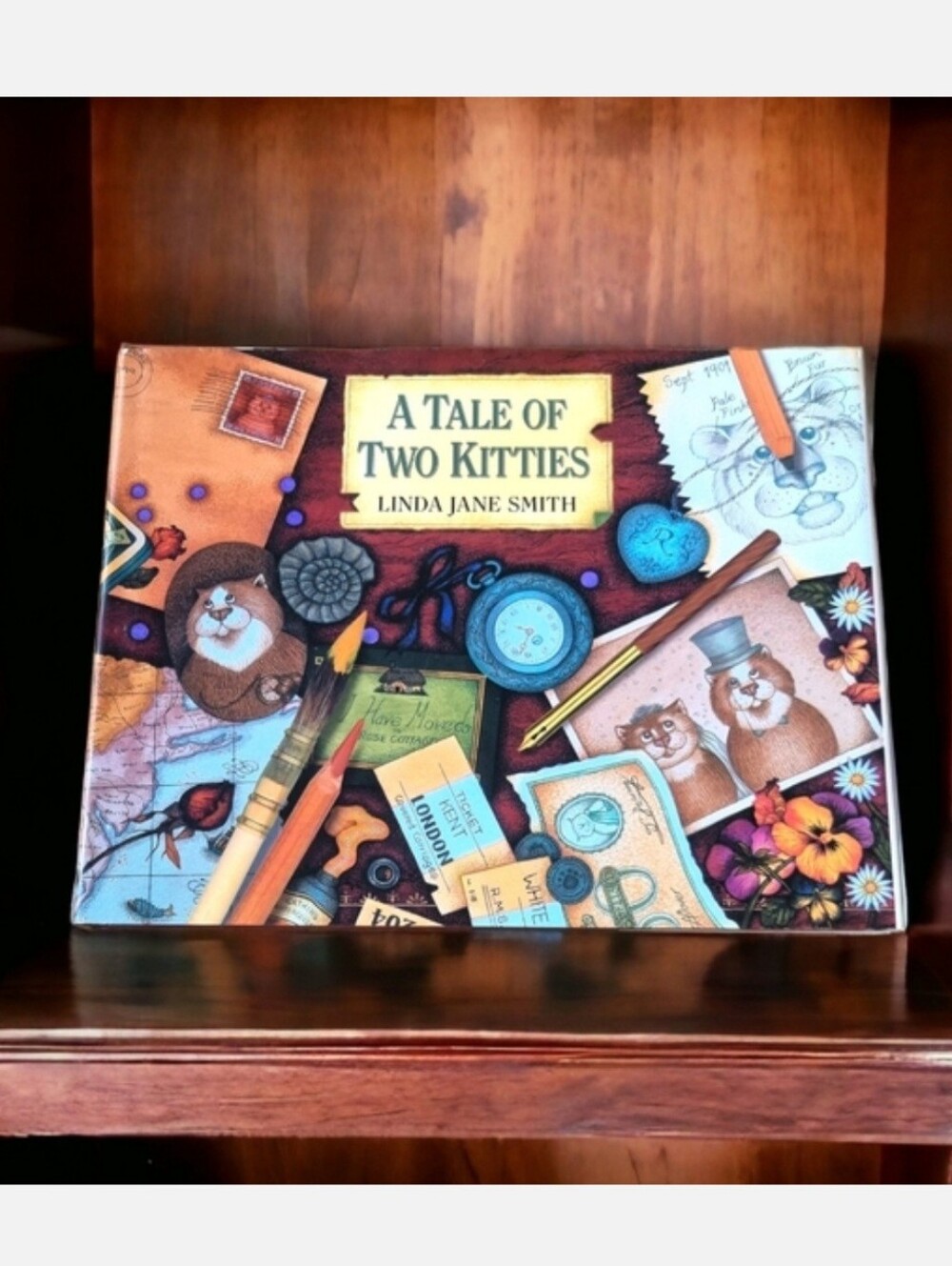A Tale of Two Kitties by Linda Jane Smith Hardcover Book With Dust Jacket 2001